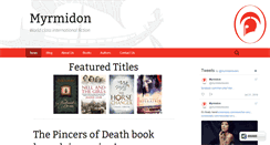 Desktop Screenshot of myrmidonbooks.com